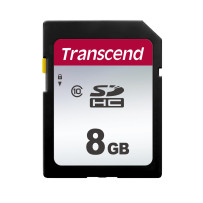 MEMORY SDHC 8GB C10/TS8GSDC300S TRANSCEND