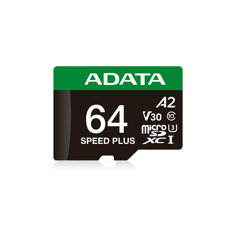 MEMORY MICRO SDXC 64GB UHS-I/UD64GUI3V30A2SP-RA1 ADATA