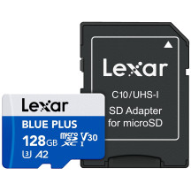 MEMORY MICRO SDXC 128GB UHS-I/W/A LMSBLPL128G-BNANG LEXAR