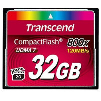 MEMORY COMPACT FLASH 32GB/800X TS32GCF800 TRANSCEND