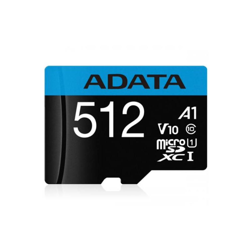 MEMORY MICRO SDXC 512GB W/AD./AUSDX512GUICL10A1-RA1 ADATA