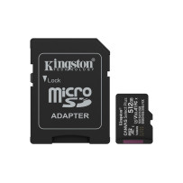 MEMORY MICRO SDXC 512GB UHS-I/W/ADAPTER SDCS3/512GB KINGSTON
