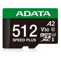 MEMORY MICRO SDXC 512GB UHS-I/UD512GUI3V30A2SP-RA1 ADATA