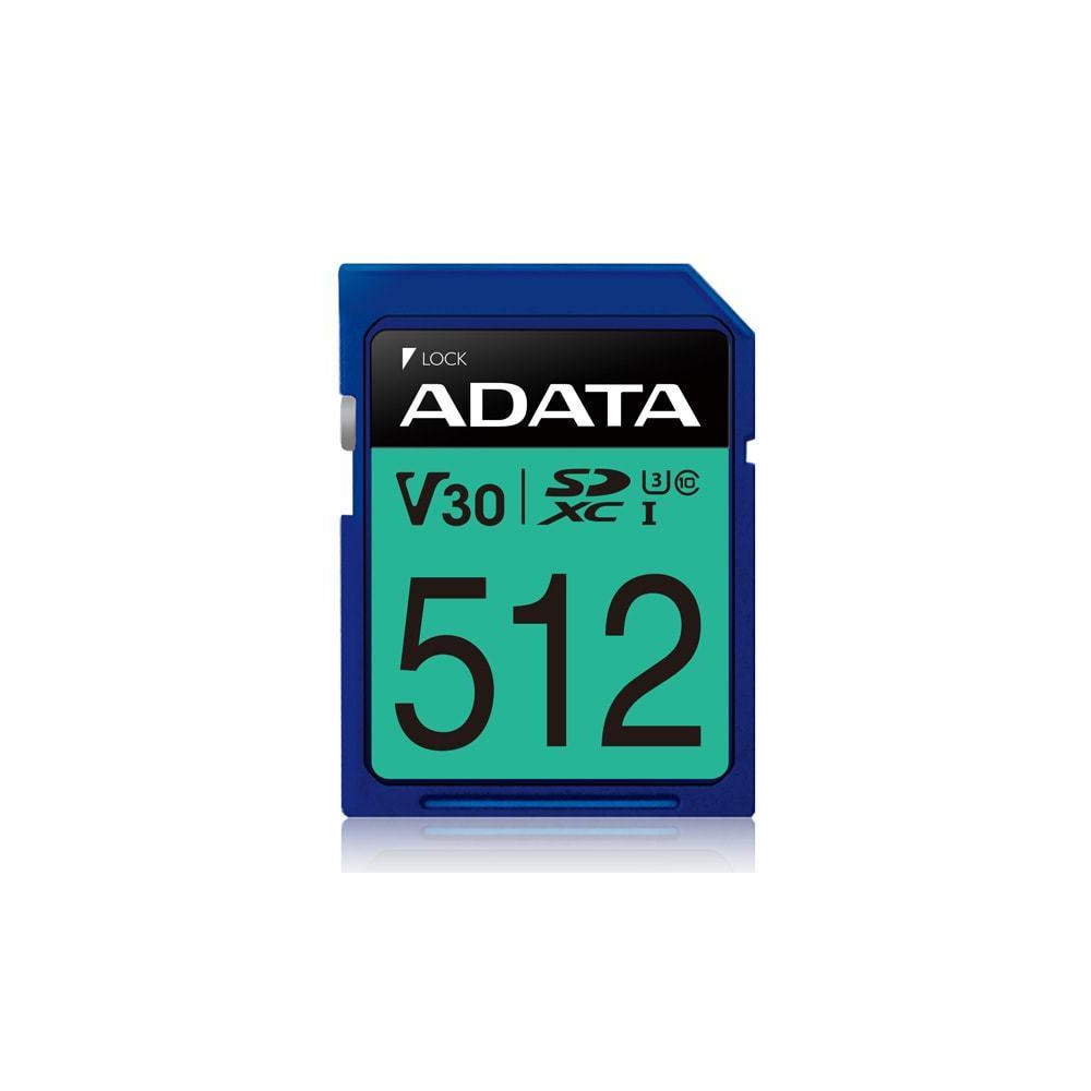 MEMORY SDXC 512GB V30/ASDX512GUI3V30S-R ADATA
