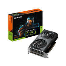 Graphics Card|GIGABYTE|NVIDIA GeForce RTX 5050|8 GB|GDDR6|128 bit|PCIE 5.0 16x|GPU 2587 MHz|Dual Slot Fansink|GV-N5050WF2OC-8GD1