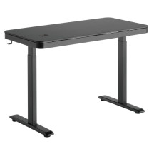Reguliuojamo aukščio stalas Up Up Balder II Juodas