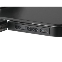 Reguliuojamo aukščio stalas Up Up Balder II Juodas