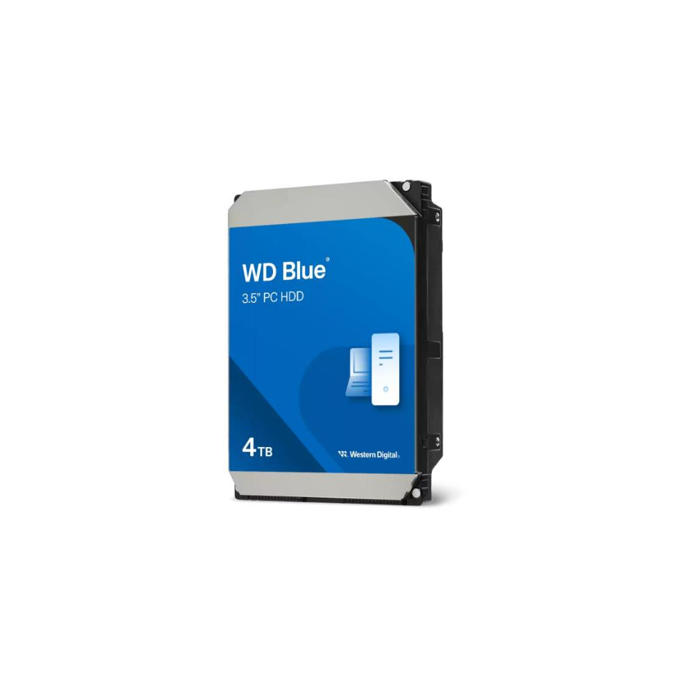 HDD|WESTERN DIGITAL|Blue|4TB|128 MB|5400 rpm|3,5"|WD40EZZX