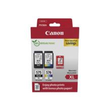Canon PG-575XL/CL-576XL (5437C006) Photo value pack Rašalinių kasečių komplektas, BK/CMY