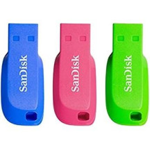 MEMORY DRIVE FLASH USB2 16GB/3PCS SDCZ50C-016G-B46T SANDISK