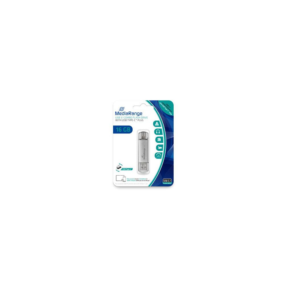 MEMORY DRIVE FLASH USB3 16GB/MR935 MEDIARANGE