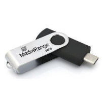 MEMORY DRIVE FLASH USB-C 32GB/MR1952 MEDIARANGE