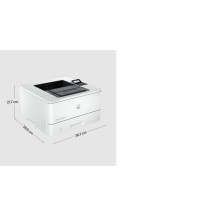 HP LaserJet Pro 4002dw Spausdintuvas lazerinis nespalvotas A4 40ppm USB Wi-Fi Ethernet LAN Bluetooth