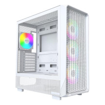 Case|MONTECH|X5|MidiTower|Case product features Transparent panel|Not included|Colour White|X5(W)
