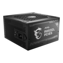 Power Supply|MSI|850 Watts|Efficiency 80 PLUS GOLD|PFC Active|MAGA850GLPCIE5