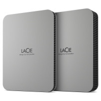 External HDD|LACIE|Mobile Drive|1TB|USB-C|Colour Silver|STLP1000400
