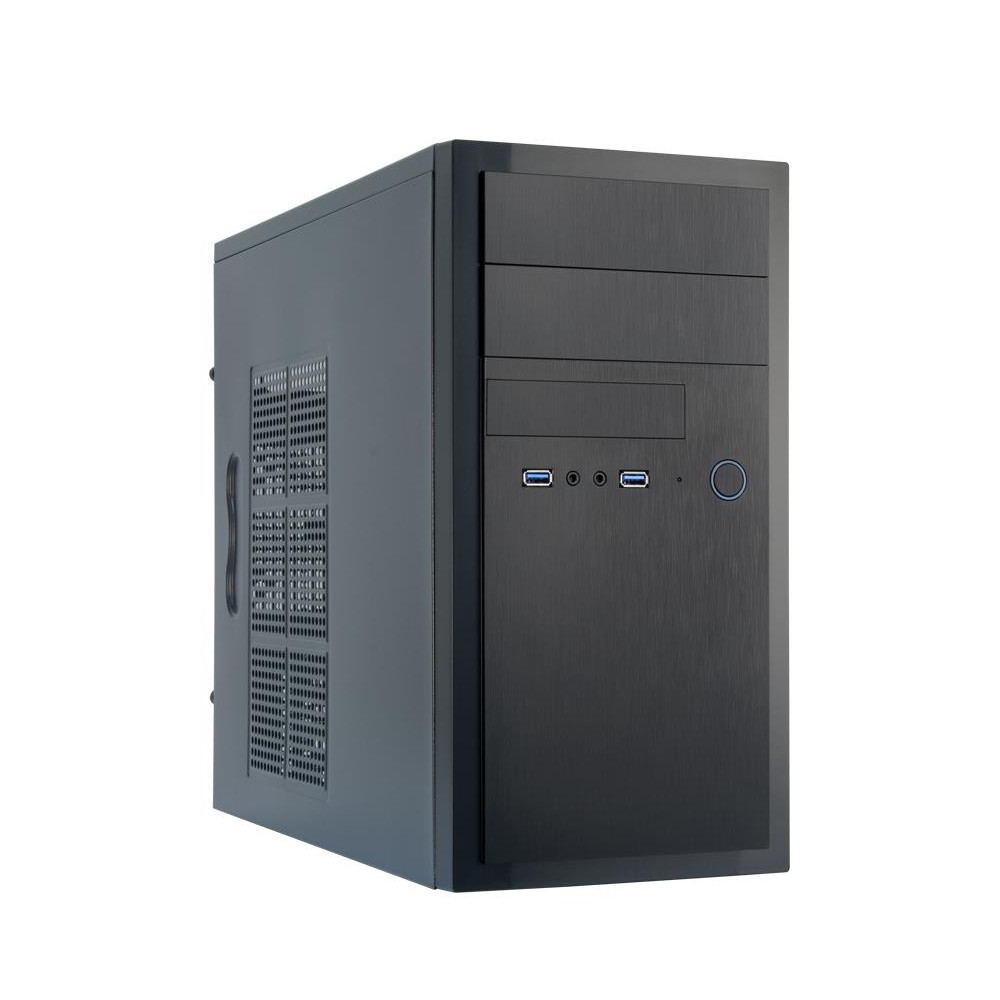 Case|CHIEFTEC|MiniTower|MicroATX|Colour Black|HT-01B-OP