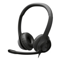 Logitech H390 Laidinės ausinės, USB-C, Juoda