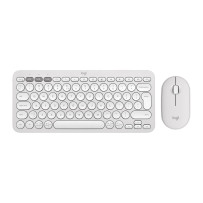 KEYBOARD +MOUSE COMBO PEBBLE 2/WHITE 920-012240 LOGITECH