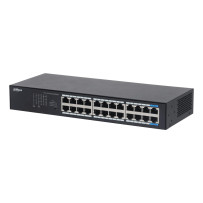 Switch|DAHUA|DH-S3024-24GT|Switch type Unmanaged|Switch layer L2|Rack mounting Yes|Stackable Yes|Form factor Desktop/Wall-Mounti